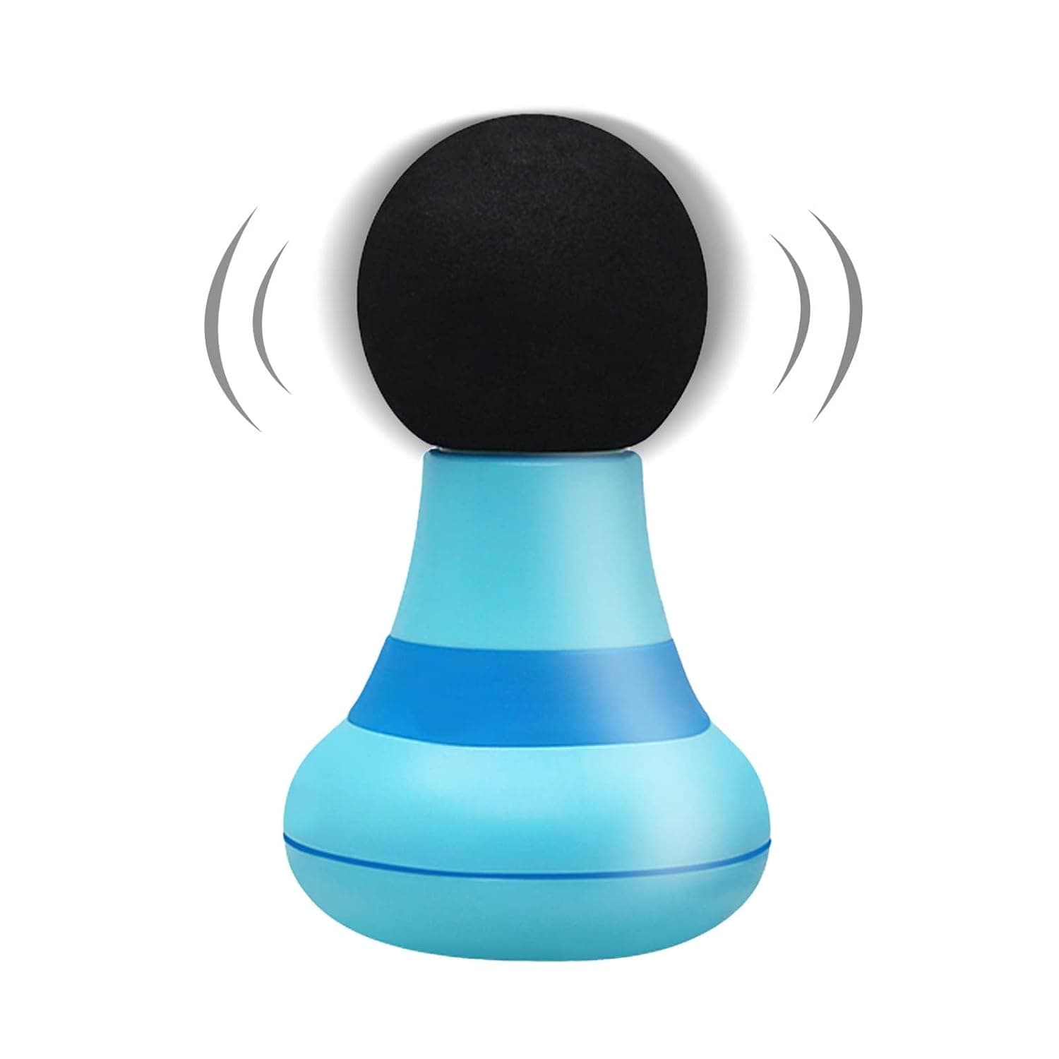 Mini Massager, Electric Handheld Massager, WandHigh Frequency Vibration Electric Massage USB Charging 6 Speed Vibration Mode Head and Neck Relaxation Muscles and Pain Relief