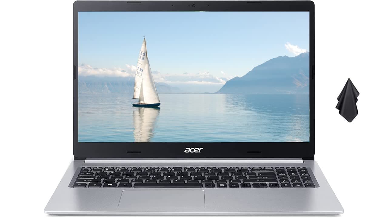 Acer 2022 Aspire 5 Slim Laptop, 15.6" Full HD Display, AMD Ryzen 5 5500U Hexa Core Processor, AMD Radeon Graphics, WiFi 6, Backlit Keyboard, Windows 11 Home (24GB RAM | 1TB SSD)