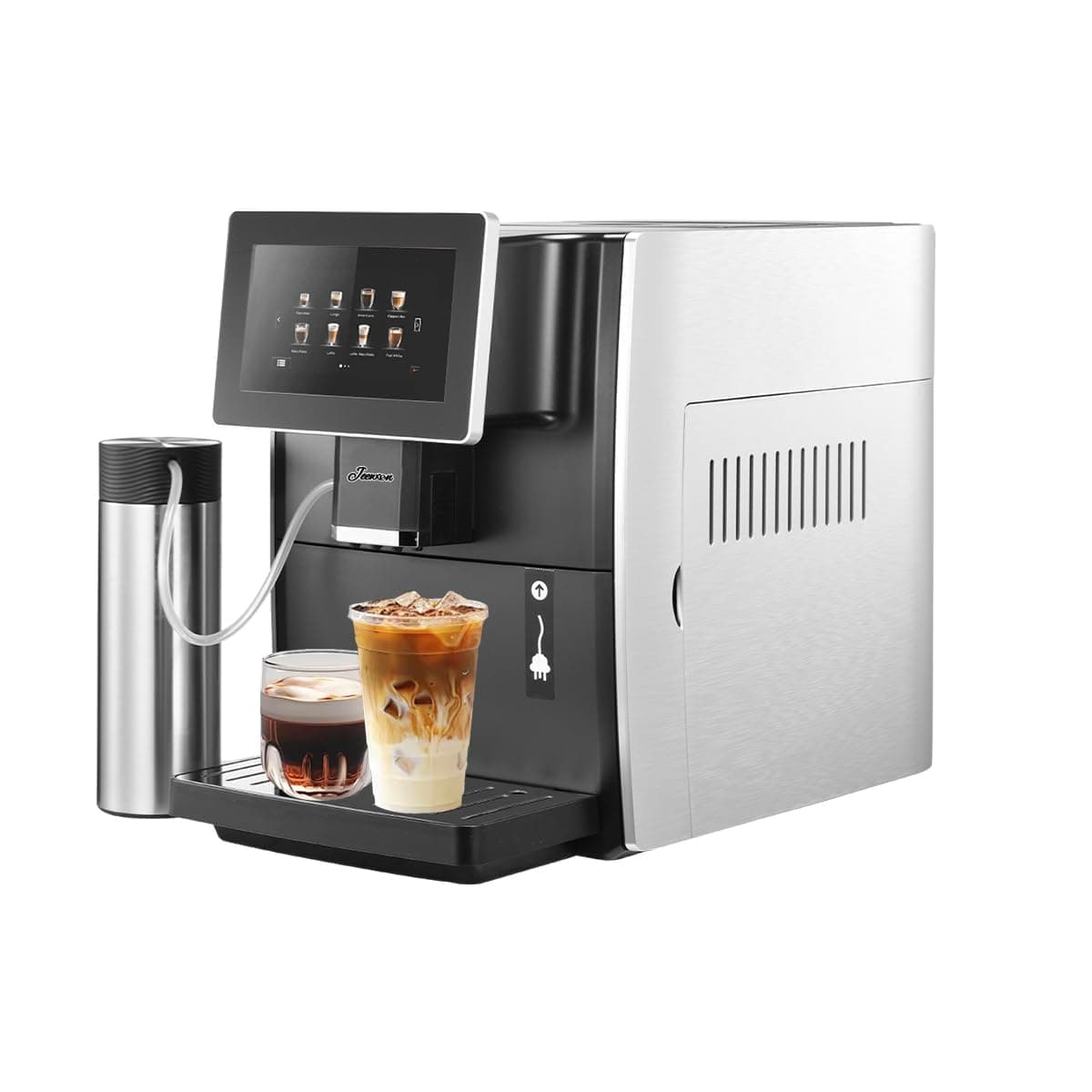 Espresso Machine,Coffee Machine with Grinder|19 Bar 1350w |Fully Automatic Espresso Coffee Machine, Bean To Cup Coffee Machine, Cappuccino Machine, CM1001