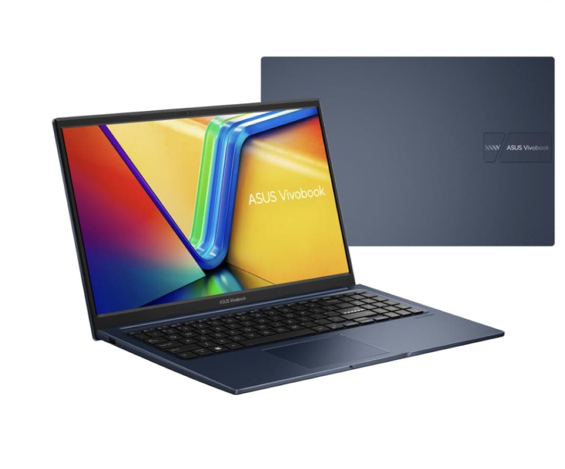 ASUS Vivobook 15" FHD (1920 x 1080, X1504VA-C78G512GBEW, Intel Core 7 150U (10 cores), DDR5 8GB, 512GB M.2 NVMe, Windows 11, Blue color, Type C Charge, Ar-En Keyboard, 1.7KG, FHD Cam + Privacy