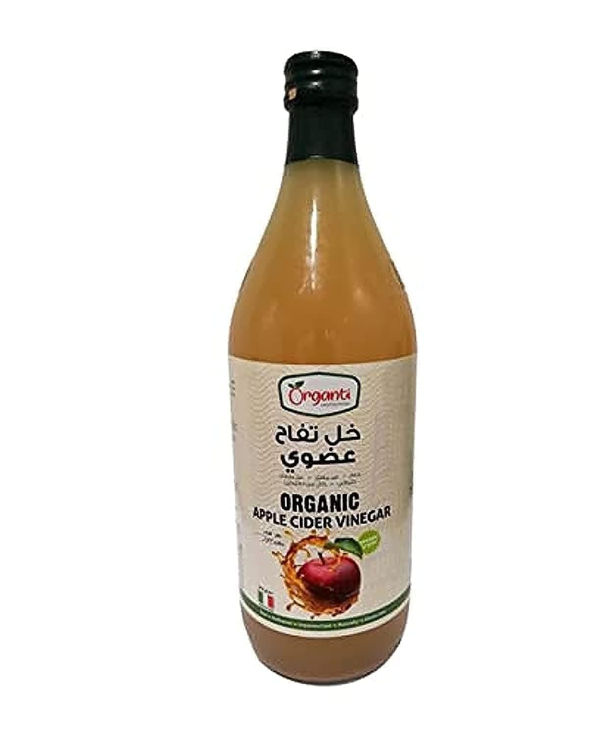 Organti Organic Apple Cider Vinegar, 1 L