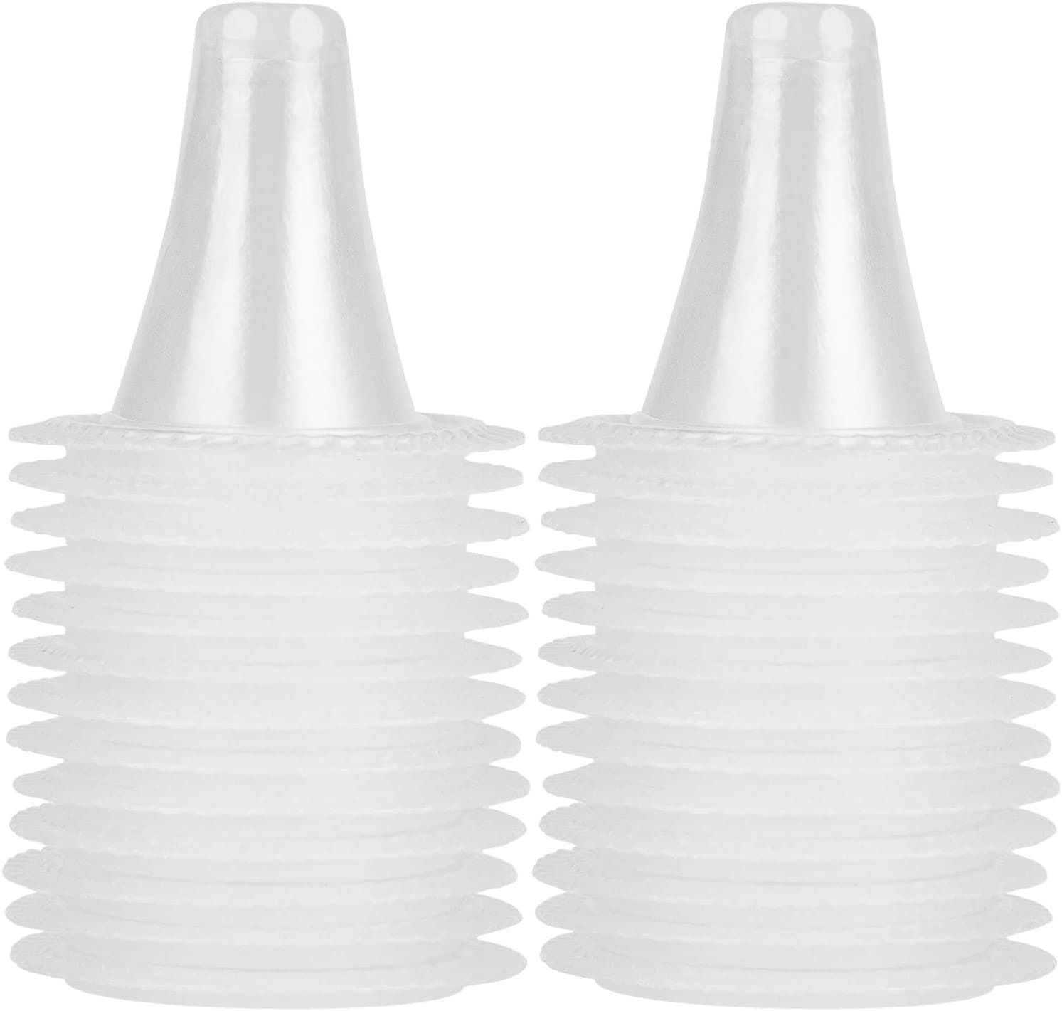 Lifreer 100x Ear Thermometer Probe Covers, Refill Caps Lens Filters for All Braun ThermoScan Models and Other Types of Digital Thermometers Disposable Covers Compatible