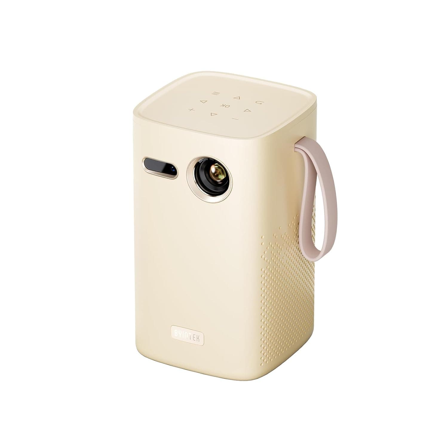 BYINTEK Magic 1 Mini Portable DLP Projector for Home Cinema & Outdoor Movie Night,Native 1080P Smart Android,WiFi Bluetooth,15000mAh Battery,Electric Focus,Vertical Keystone,10W Speakers,300 Inch