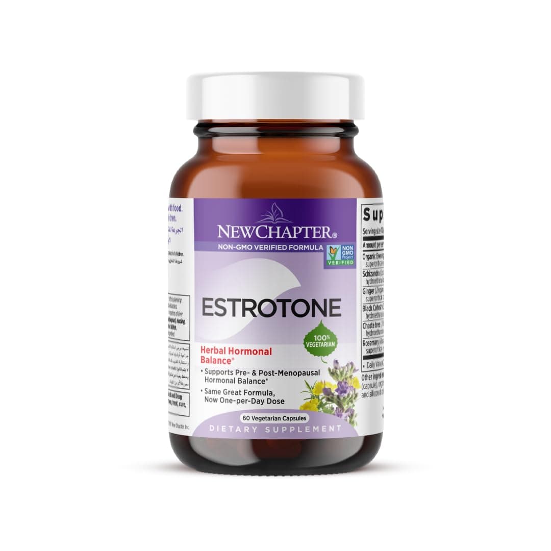 New Chapter Estrotone 60 Vegetable Capsules