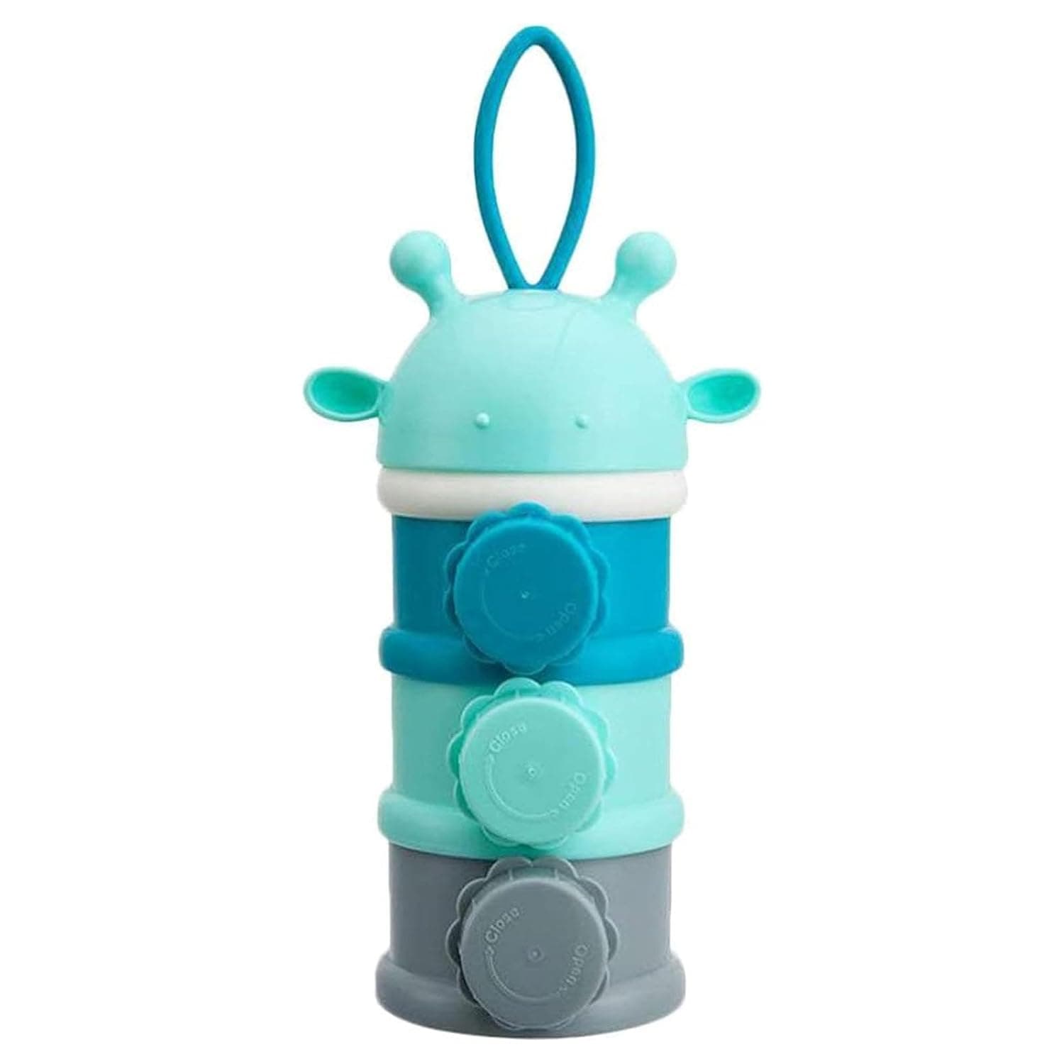 Joyzzz Milk Powder Packaging Box, BPA Free Formula Container with Leak Proof Design, Portable Baby Formula Dispenser for Travel, Stackable Powder Storage Organizer for Newborns and Infants