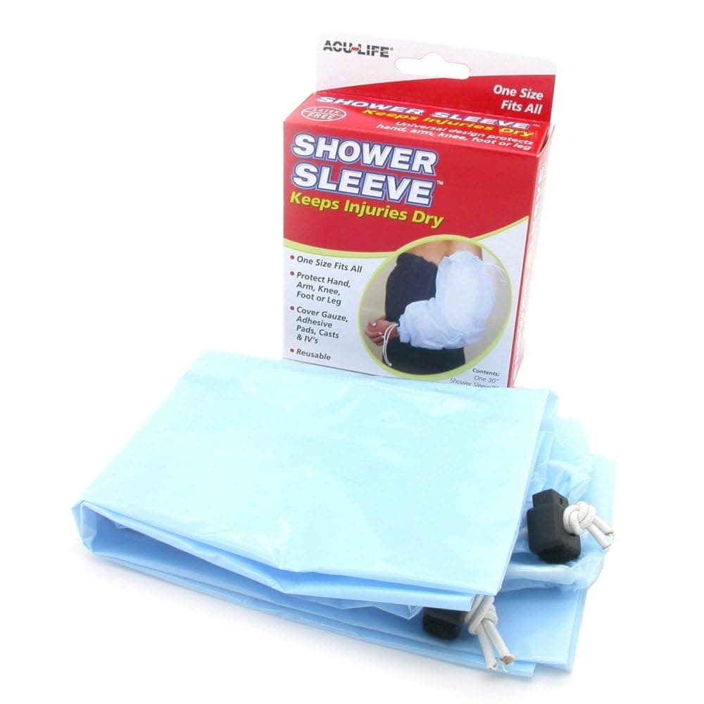 ACU-Life EZY DOSE Waterproof Arm Cast Cover, Adult Shower Sleeve for Plaster Casts, Keep Injuries Dry During Shower & Bath