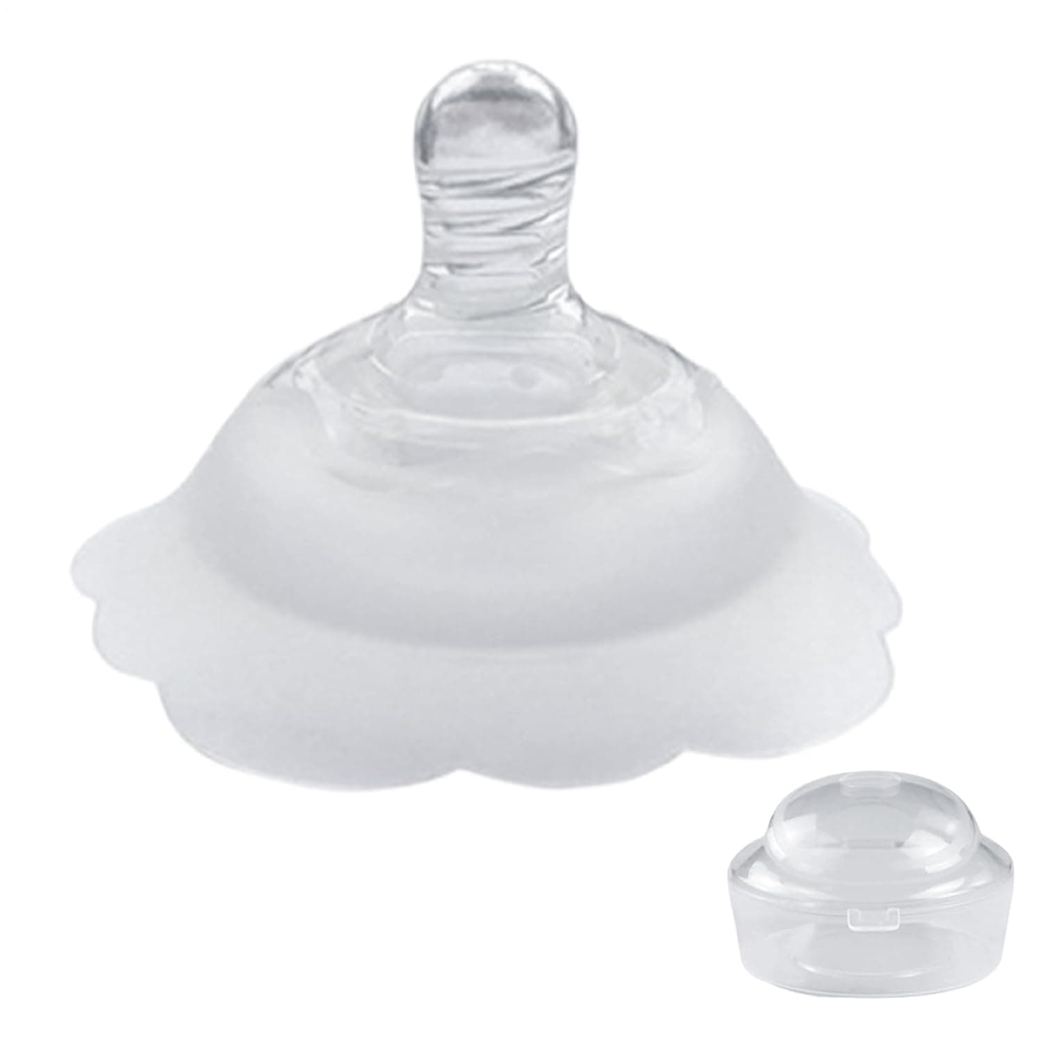 Breastfeeding Nipple Shield,Nipple Covers Shield for Nursing | Reusable Silicone Protection Care for Women Baby Birth Home Nursery Breast