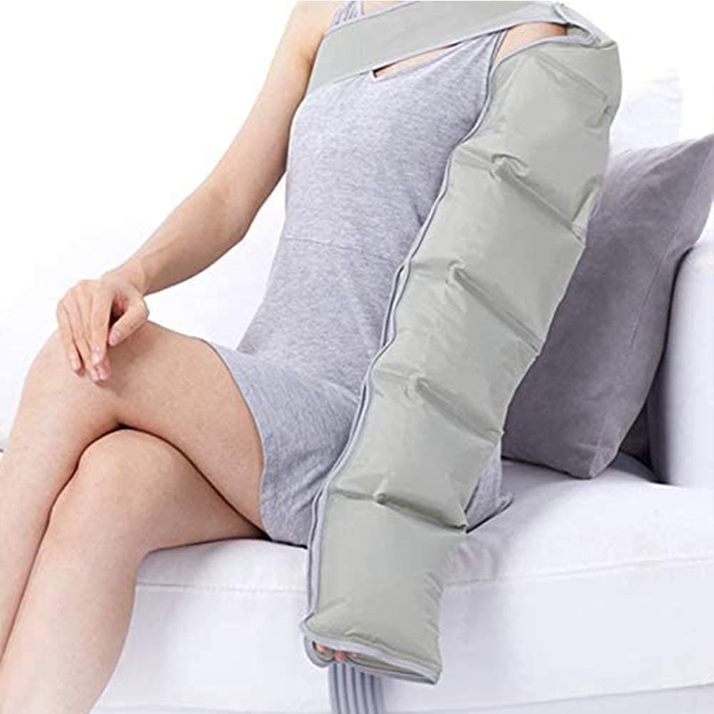 Arm Massager Circulation Massage Inflatable Massage Set Machine Intermittent Pneumatic Air Therapy Recovery for Arm Relaxation Relief (Color : 1arm)