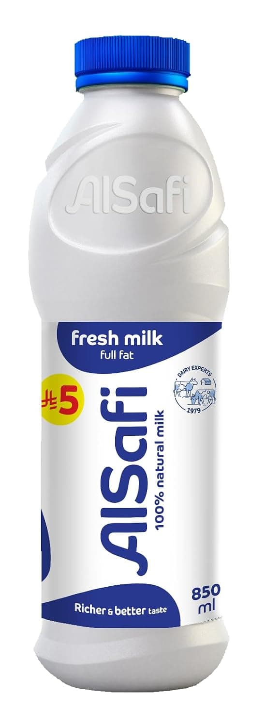 Al Safi Full Fat Fresh Milk 850 ml