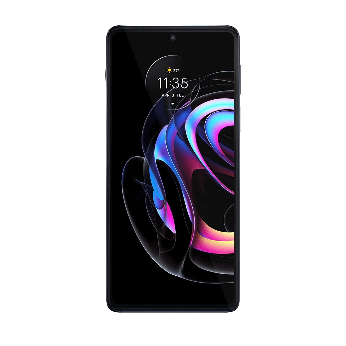 Motorola Smartphones Edge 20 Pro, 6.7 Inch 144Hz HDR10+ OLED, Qualcomm Snapdragon 870, TurboPower, 108MP Camera, 50x Super Zoom, 4500 mAH Battery, Dual SIM, 256GB, Android 11, Midnight Blue