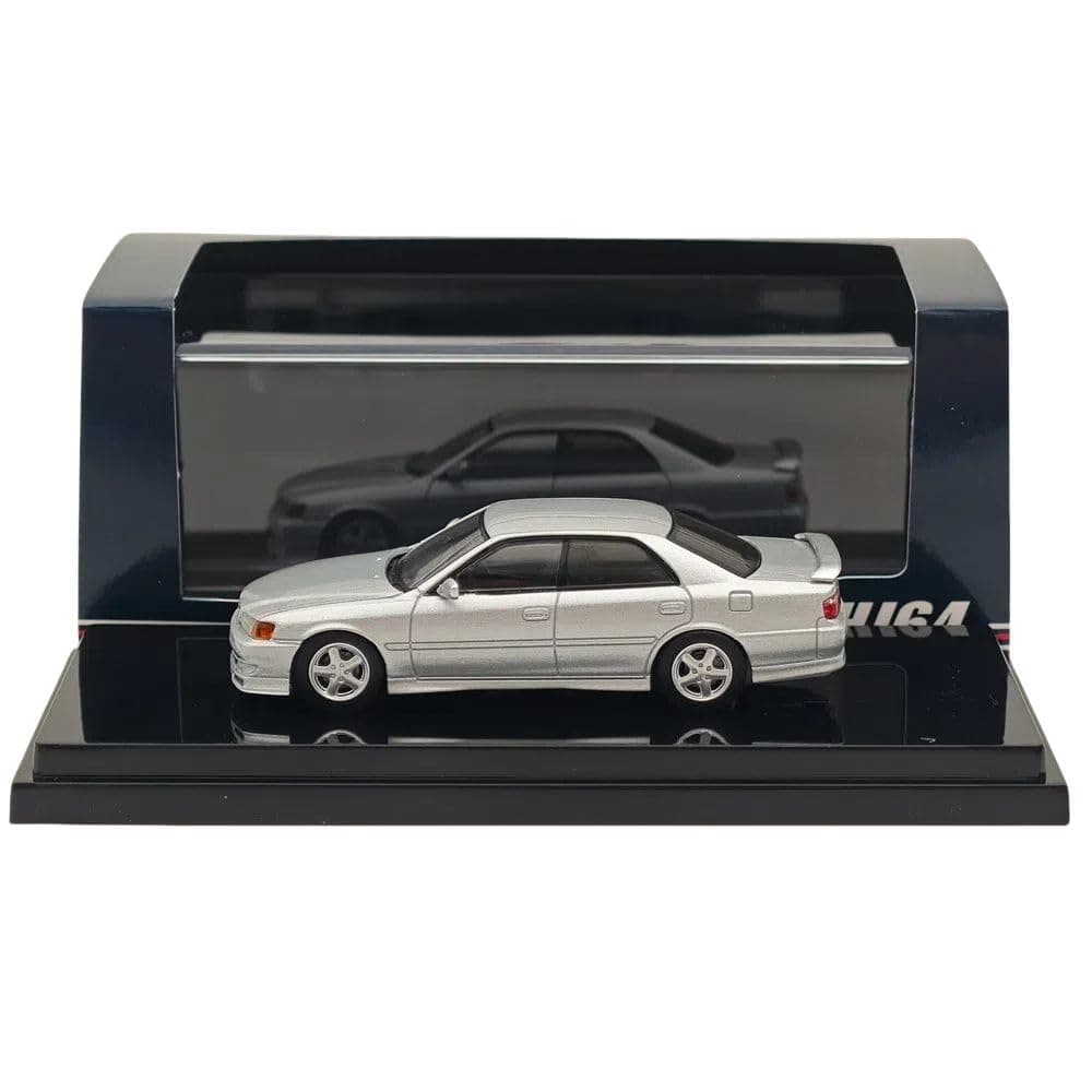 Hobby Japan 1/64 1998 TOURER V JZX100 Mesh Front Grill HJ643072 Series Diecast Model Car MiniaTures Collection Тоу Vehicle (Silver-HJ643072S)