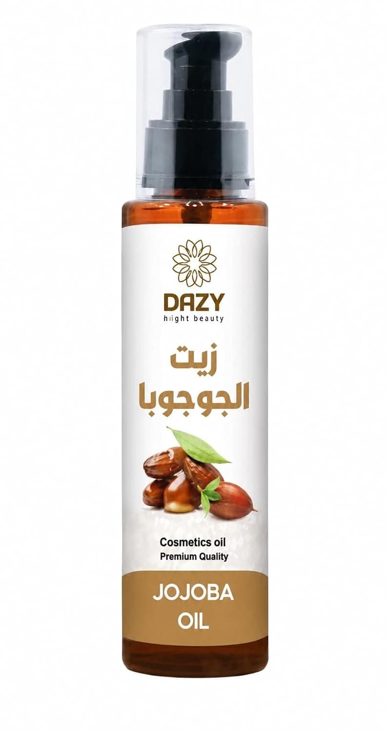 DAZY Jojoba Oil 160ml, Natural Light Oil for Hair and Skin Care, Helps Hydrate and Nourish, Suitable for All Hair Types