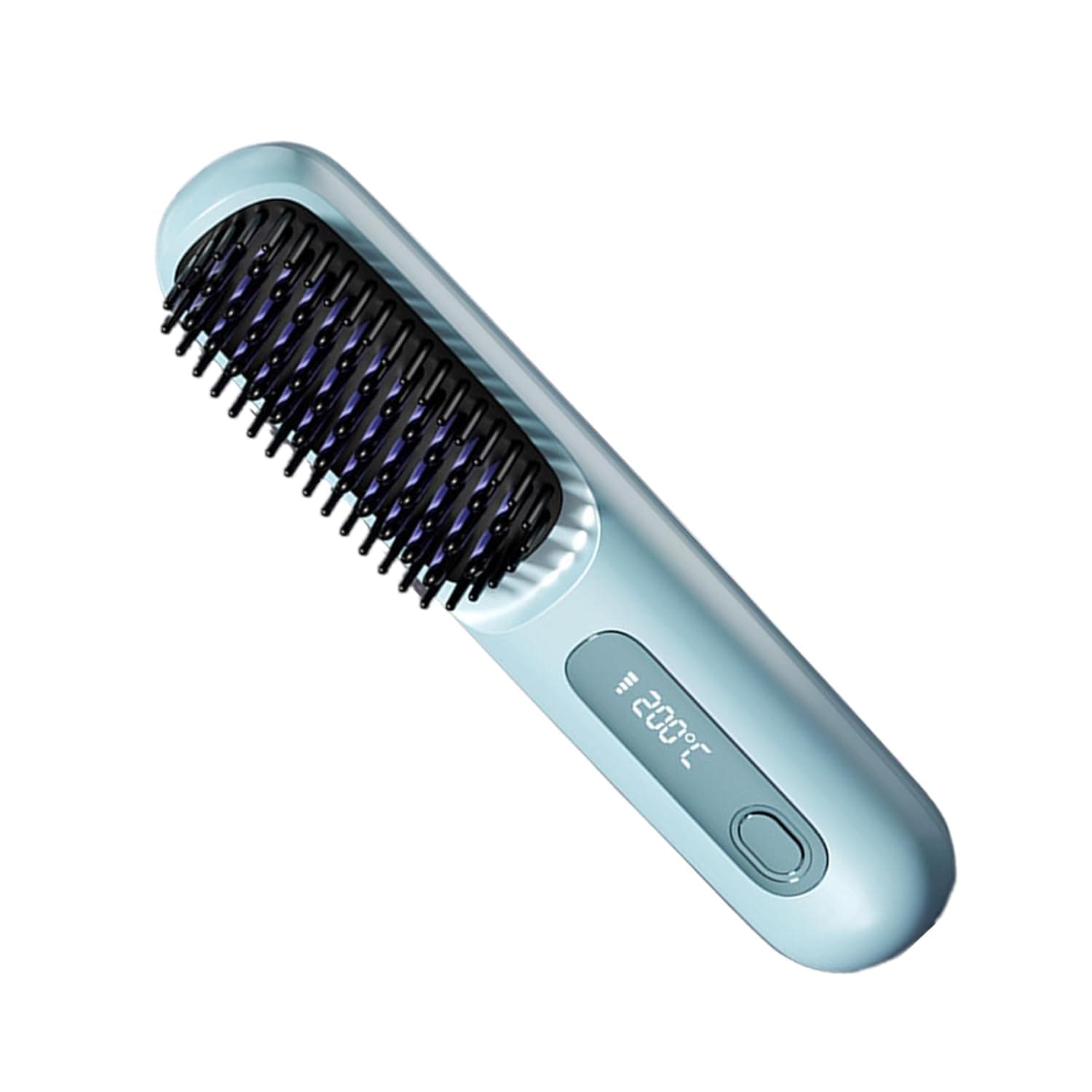 Hair Brush Straightener - Anti-Scald Professional Styling Tool,Hair Straightening Comb | for Home Outdoor Travel Vacation