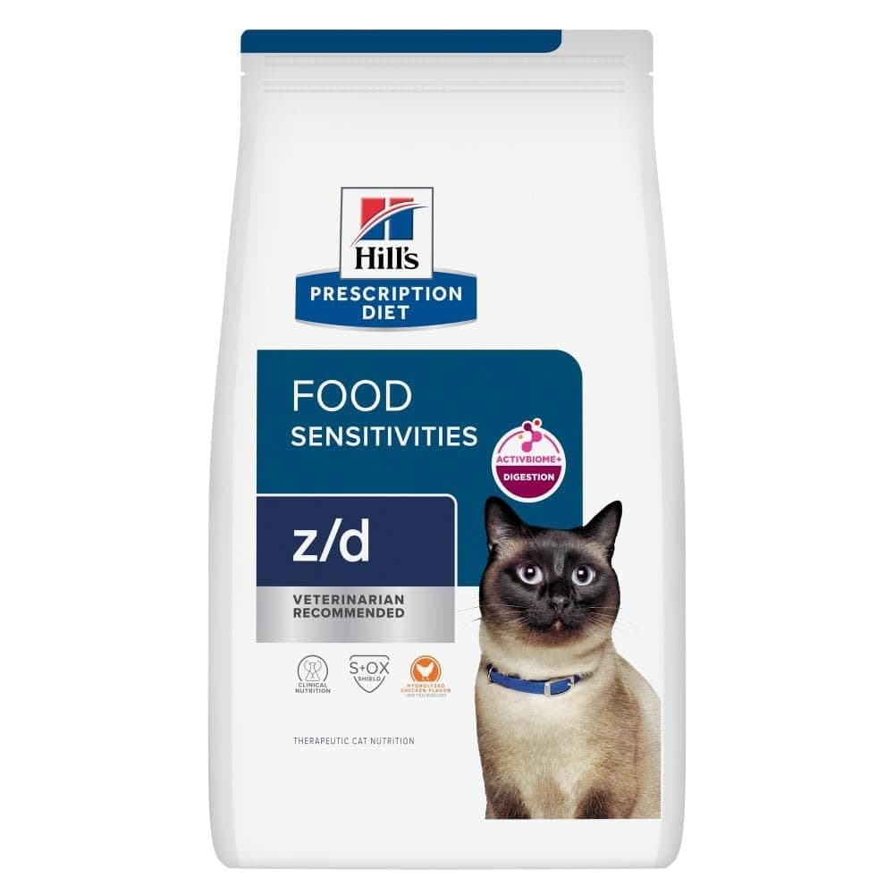 Hill's Z/D Hydrolyzed Cat Dry Food with Chicken - 3 Kg
