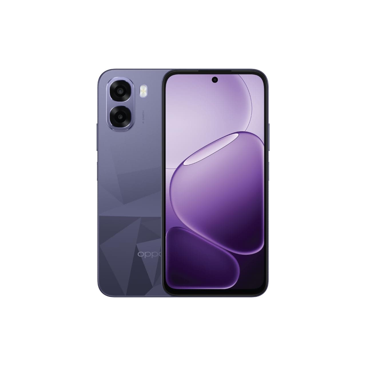 OPPO A6t 5G Dual SIM Crystal Violet 6GB RAM 256GB with Gift SHKOD AirLits5 Pro - Middle East Version