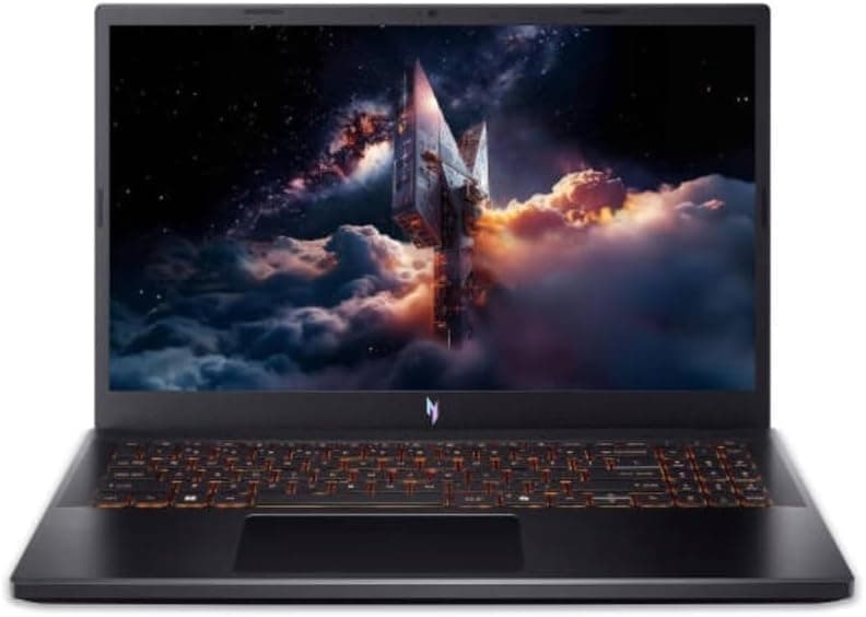Nitro V 15 Gaming Laptop, 15.6" FHD Display, Intel Core 5 210H Processor, 16GB DDR5, 512GB SSD, RTX 3050-6GB, Upgraded) Windows 11 Pro), Black