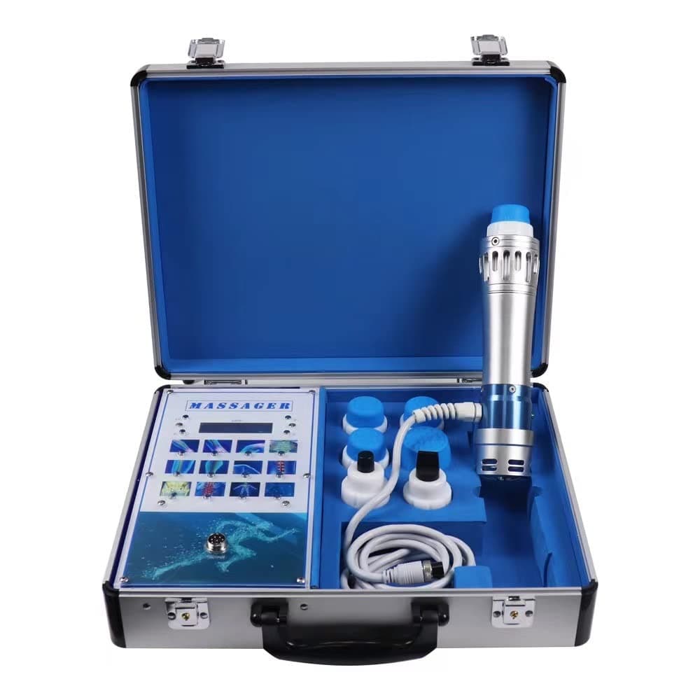 Pain Relief Therapy Device, Effective Body Muscle Massage, Functional Pain Removal Erectile Dysfunction/ED Therapy, Muscle Relaxation Massager with 7 Massage Heads MQL