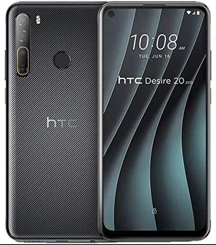 HTC Desire 20 Pro Dual Sim 4G/LTE Android Smartphone (Smoky Black)