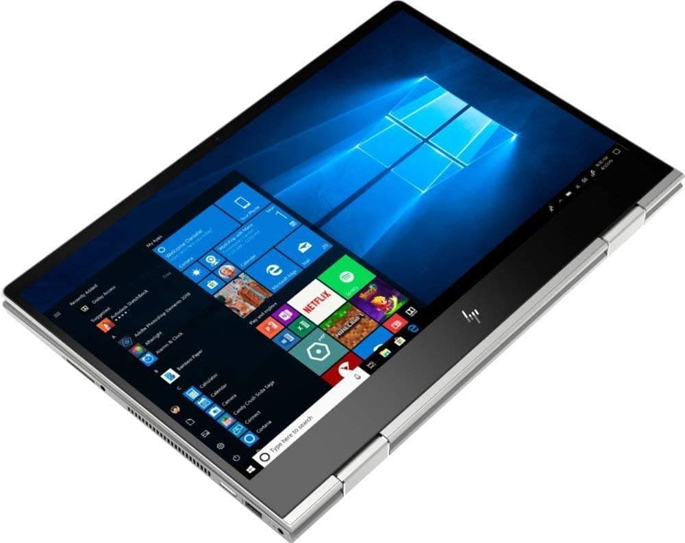 HP ENVY x360 2-in-1 Laptop, 15.6" Full HD Touchscreen, 10th Gen Intel Core i7 Processor, 12GB Memory, 512GB PCIe NVMe SSD, Wi-Fi, HDMI, Backlit Keyboard, Windows 10 Home, Silver (i7-1065G7 Processor)
