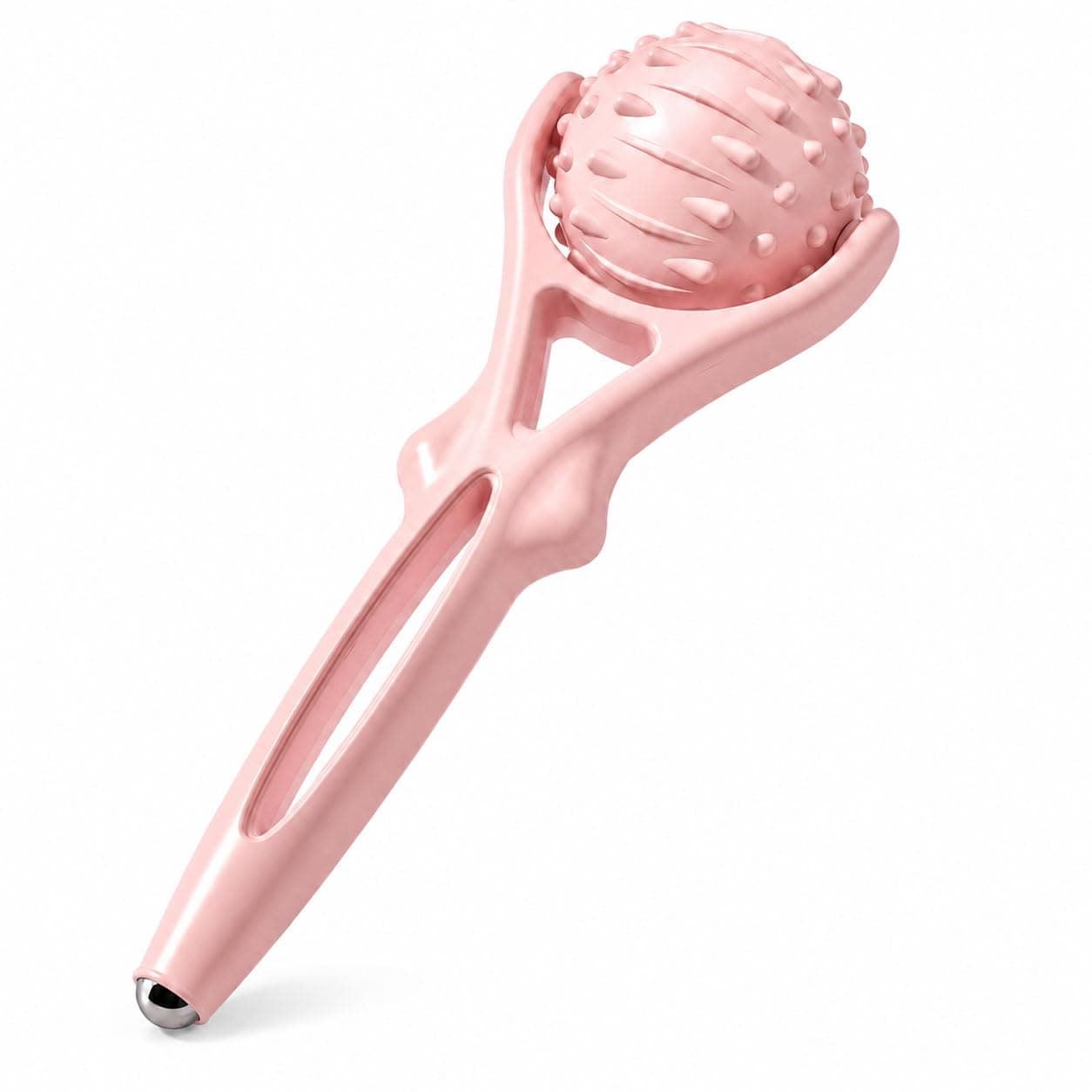 Hand Massage Ball Roller for Deep Tissue Myofascial Relaxation Fascia Release Tools (Pink)