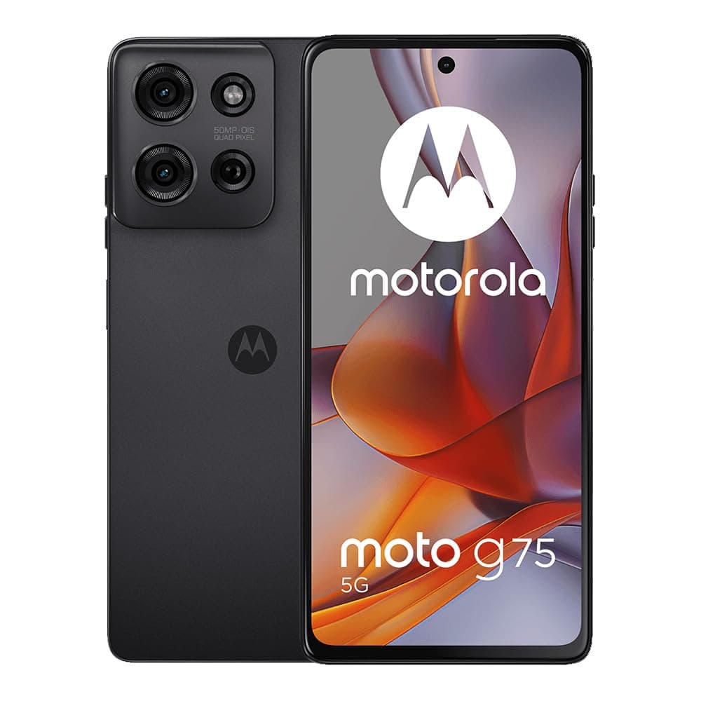 Motorola Moto G75 5G (XT2437-2) Dual Sim 8+256GB | International Model | GSM Factory Unlocked | Compatible with Metro PCS, T-Mobile, Mint, Tello | 6.78" LCD Display | 50MP Camera - (Gray)