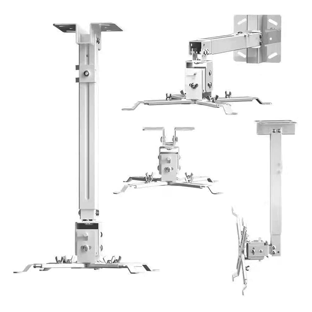 Kaigital Universal LCD/DLP Adjustable Projector Ceiling Mount Bracket Compatible with Epson Benq Optoma Projectors and Other Brands Projectors