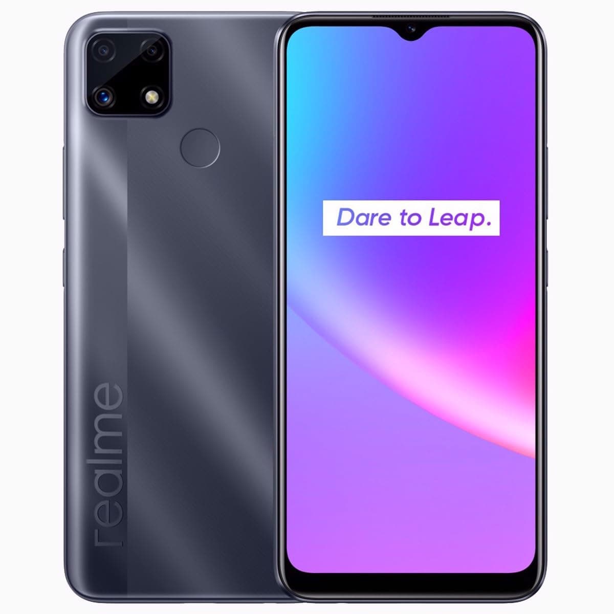 Realme C25s Dual-SIM 128GB ROM + 4GB RAM (GSM only | No CDMA) Factory Unlocked 4G/LTE Smartphone (Water Gray) - International Version