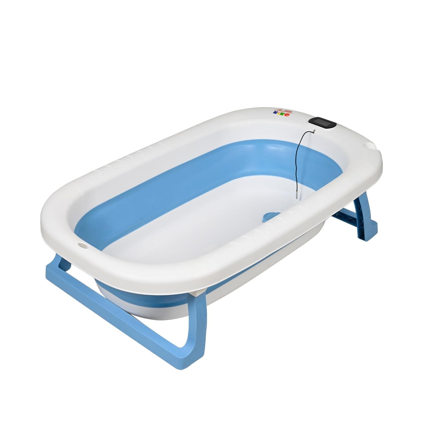 KIKO Foldable Bathtub for Baby, Blue