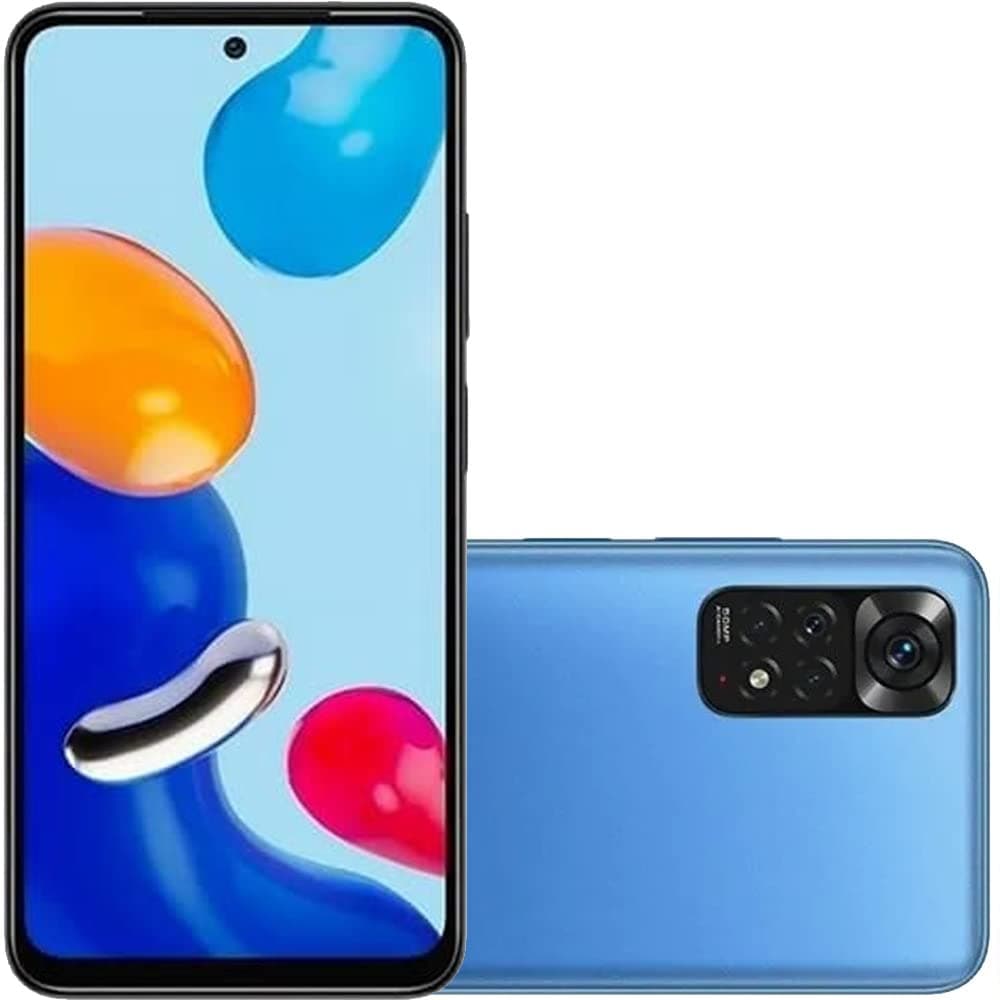 Xiaomi Redmi Note 11 Dual-SIM 64GB ROM + 4GB RAM (GSM Only | No CDMA) Factory Unlocked 4G/LTE Smartphone (Twilight Blue) - International Version