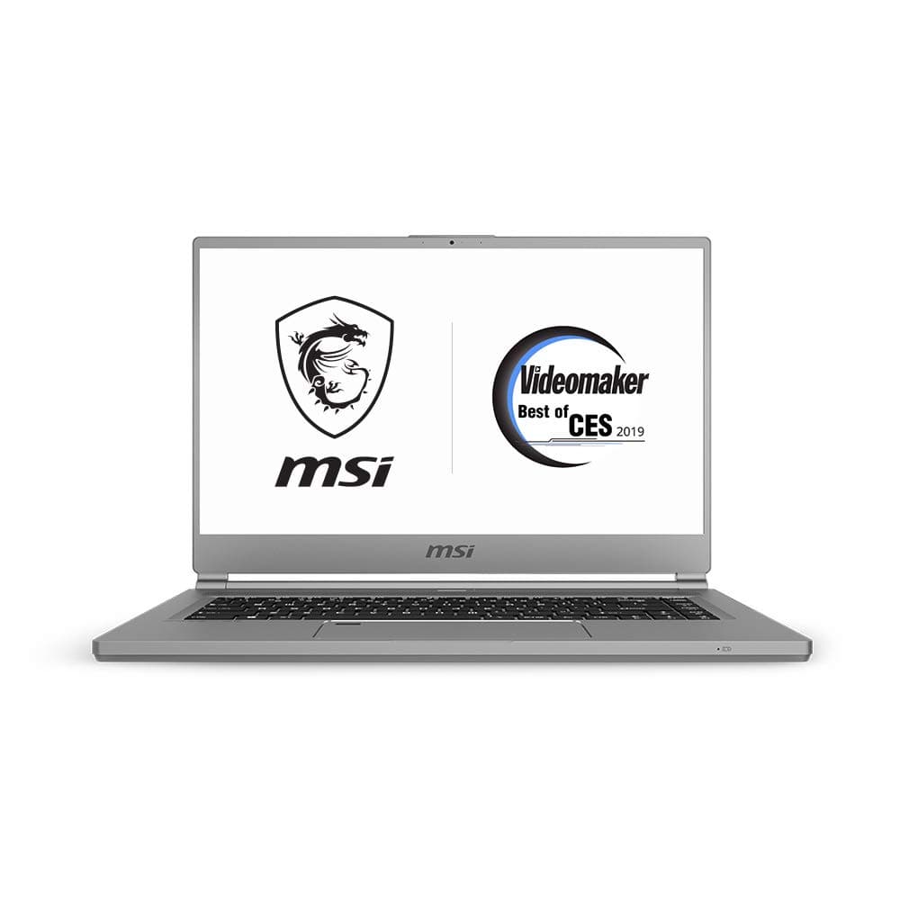MSI P65 Creator-253 15.6" Ultra Thin Productivity/Gaming Laptop, NVIDIA RTX 2070 8G, 144Hz 7ms, Intel Core i7-8750H, 32GB, 512GB NVMe SSD RAID, TB3, Fingerprint, Win 10 PRO