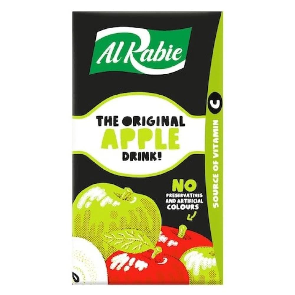 Al Rabie Apple Drink, 125 ml