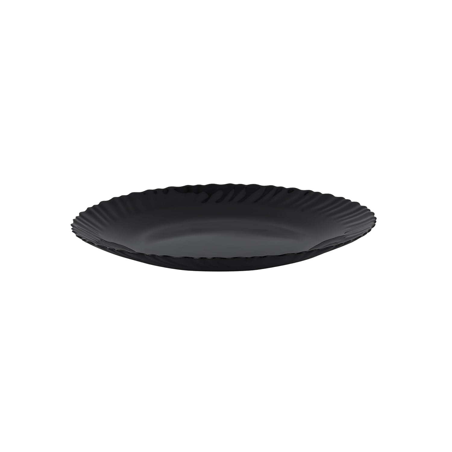 Royalford 10.5’’ Opal Dinner Plates RF11901 Serving Plates, Rice Plates, Dishwasher Safe, Microwave Safe