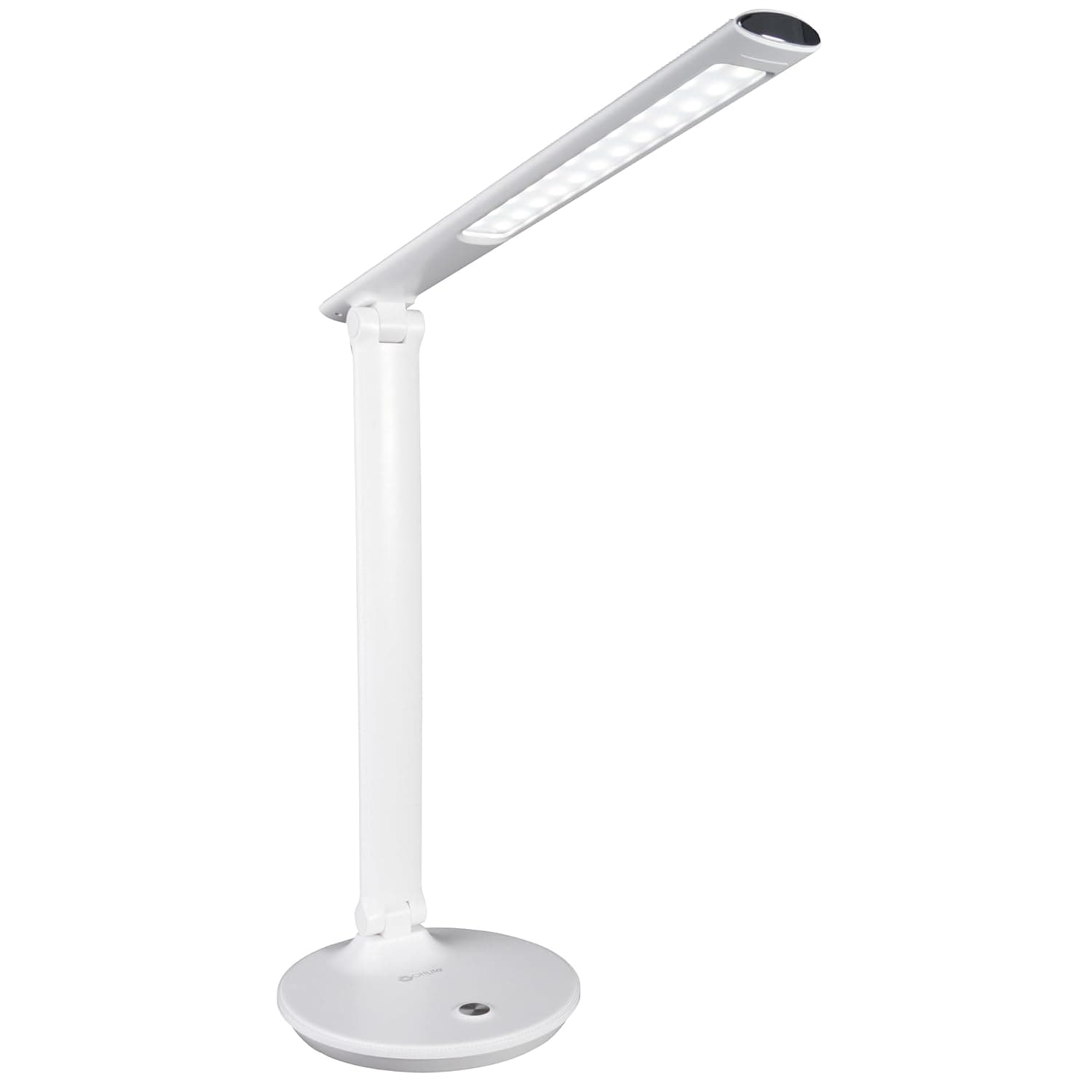 OttLite Emerge LED Sanitizing Desk Lamp with USB Charging – Sanitizes Your Work Space, Touch Activated, Flexible Neck, Modern Light for Reading, Crafting & Office Desktop