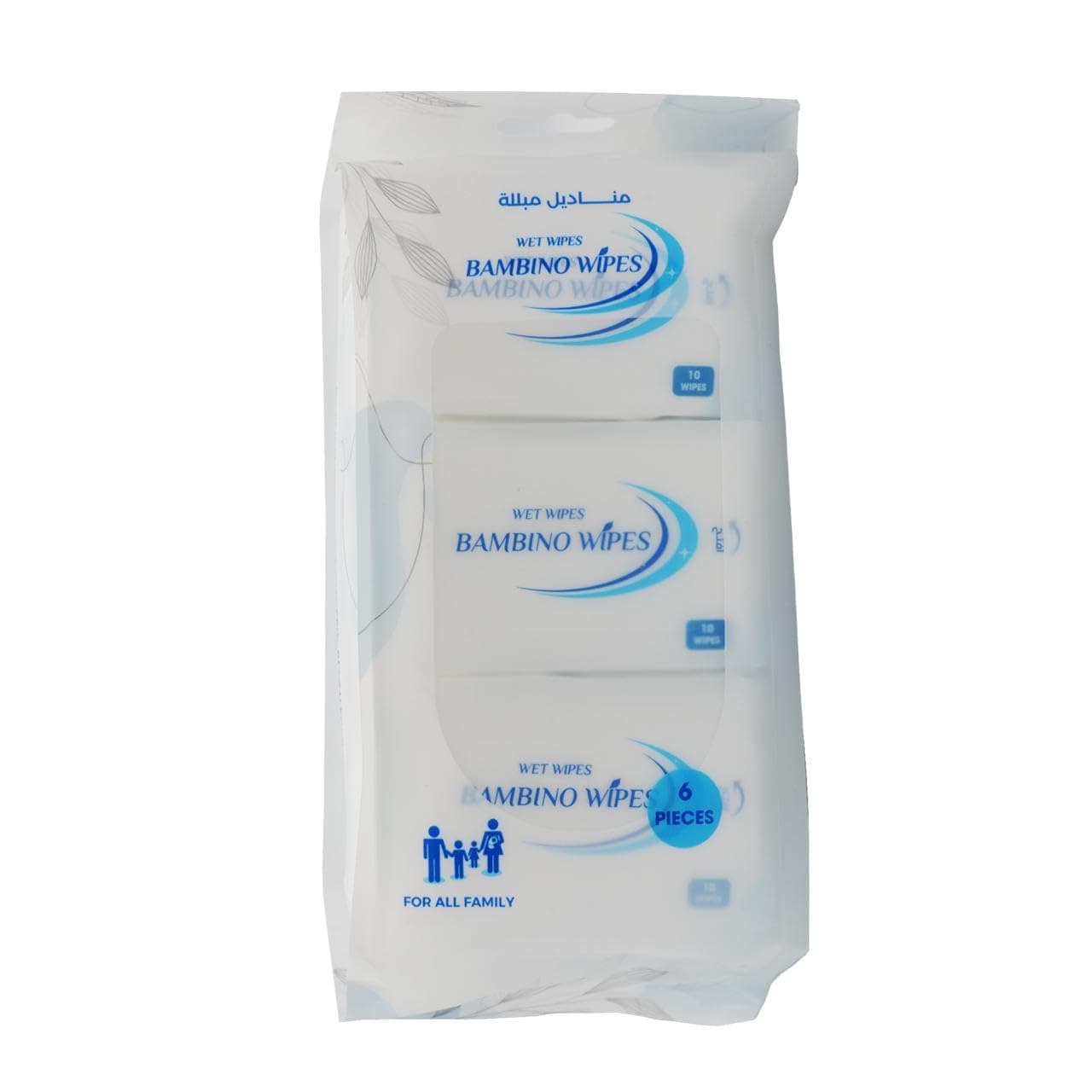 BAMBINO WATER WIPES 10 * 6 PIECES