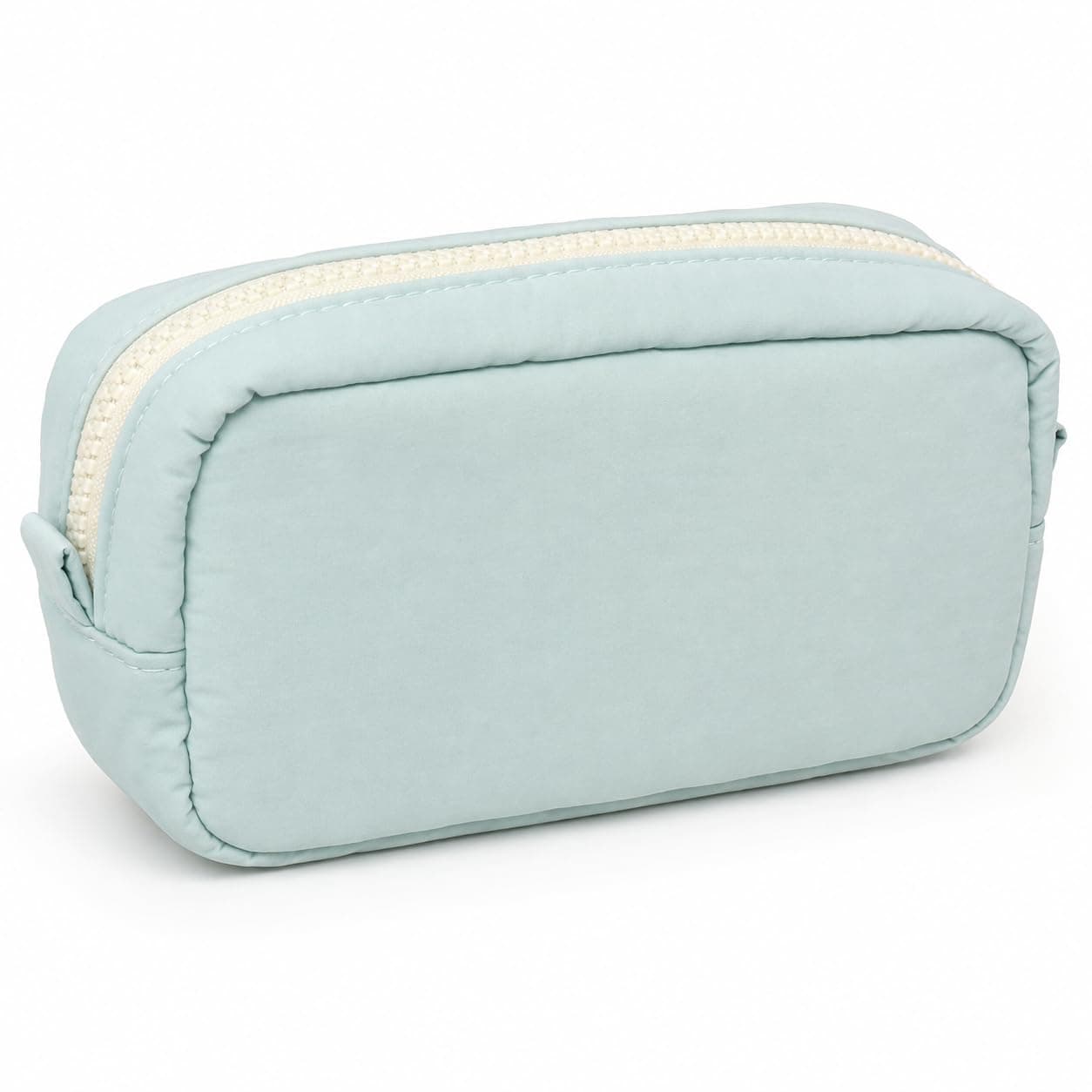 Pencil Case Large Capacity – Simple Solid Color Pen Pouch for School,Blue