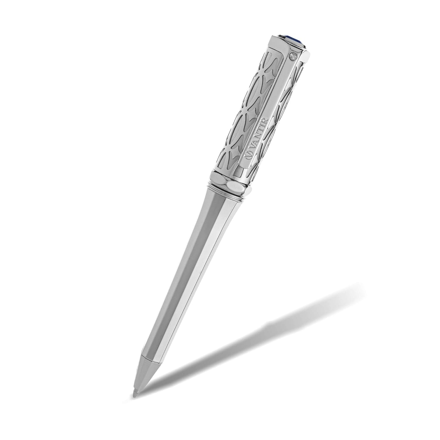 Royal Silver Pen with Custom Design | Luxury Engraved Writing Tool | Elegant Gift for Men and Women | Smooth Ink Flow | Premium Build | Ideal for Signature Use | Stylish Look