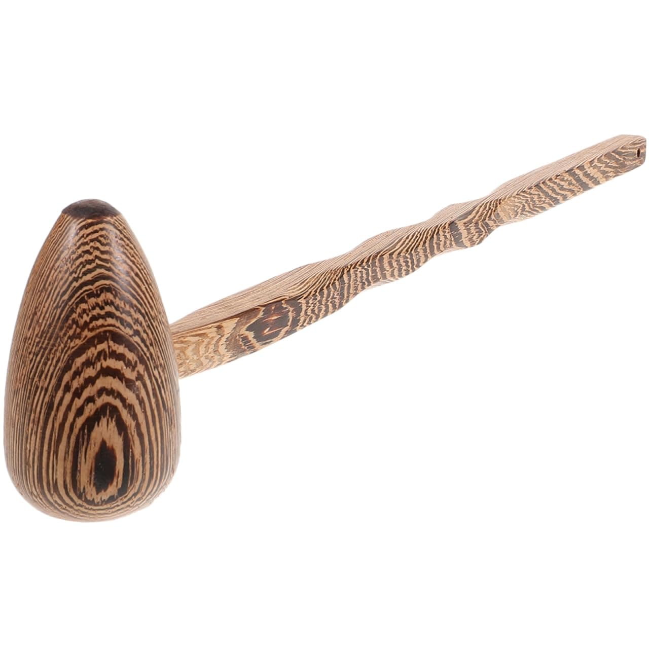 Ciieeo Wooden Massage Hammer for Body Relaxation for Back Pain Relief Ergonomic Design Natural Wood Material Handheld Massager Tool