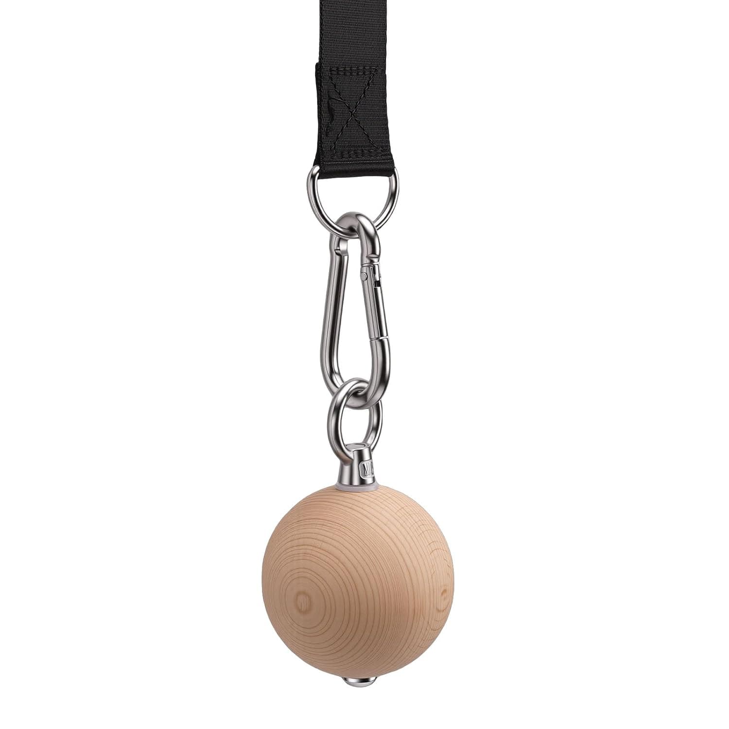 قوة تدريب قبضة كرة خشبية لسحب الحديد، ملحق عملي لقبضة محايدة | Strength Training Wooden Ball Grip for Pull Up Bar, Neutral Grip Accessory for Daily Exercise & Extreme Sports
