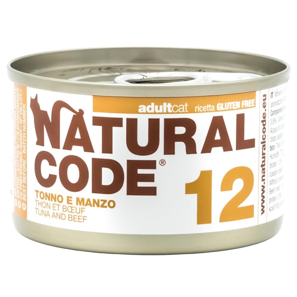 Natural Code Cat Wet Food Tuna & Beef 85g