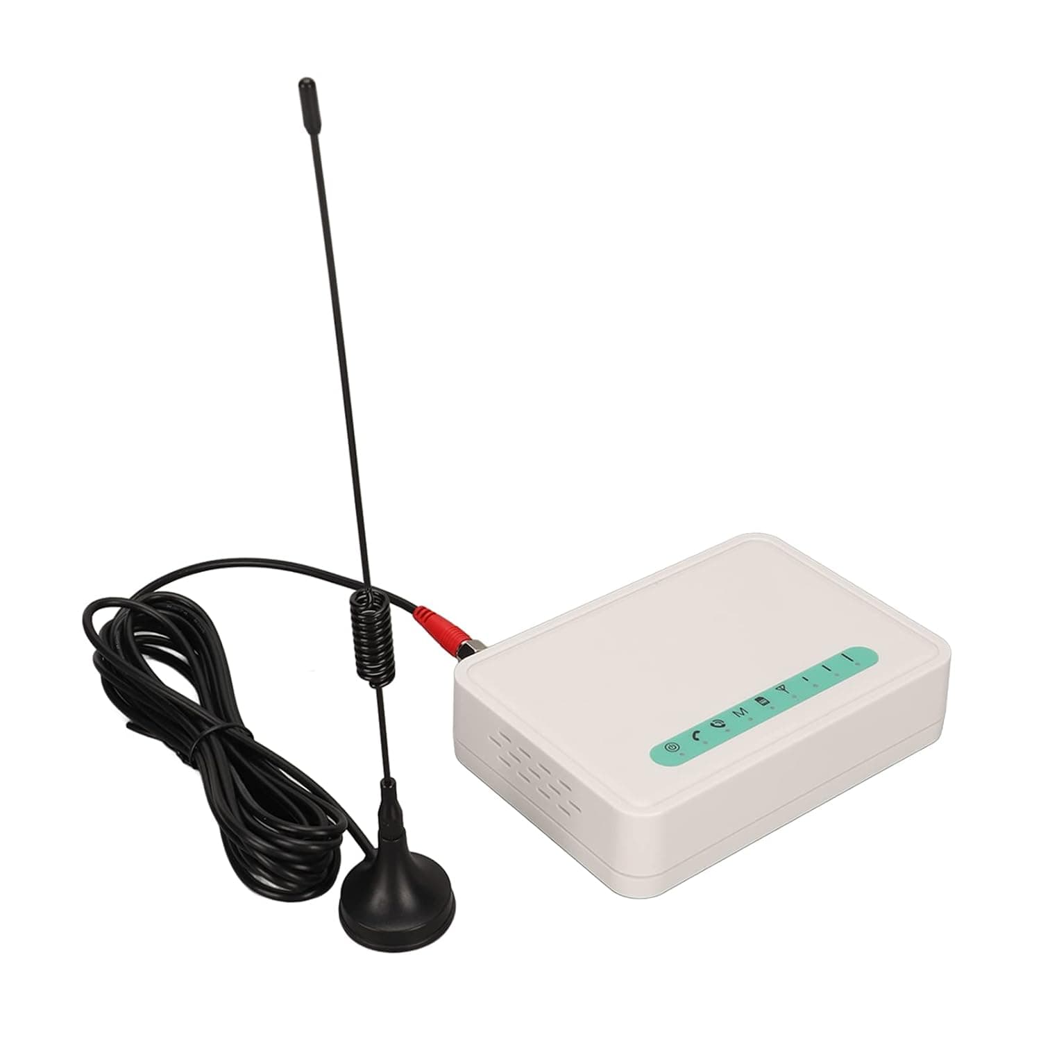 GSM Fixed Wireless Terminal, Quad Band GSM SIM Card Phone Line Desktop Caller ID Dialer, GSM 850/900/1800/1900MHz Worldwide, for Telephone Landlines, Recording Box (UK Plug)