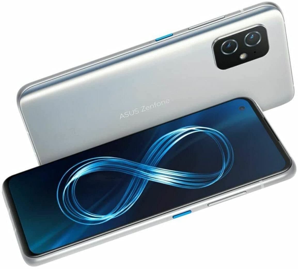 ASUS Zenfone 8 5G Dual ZS590KS 256GB 8GB RAM Factory Unlocked International Version - White
