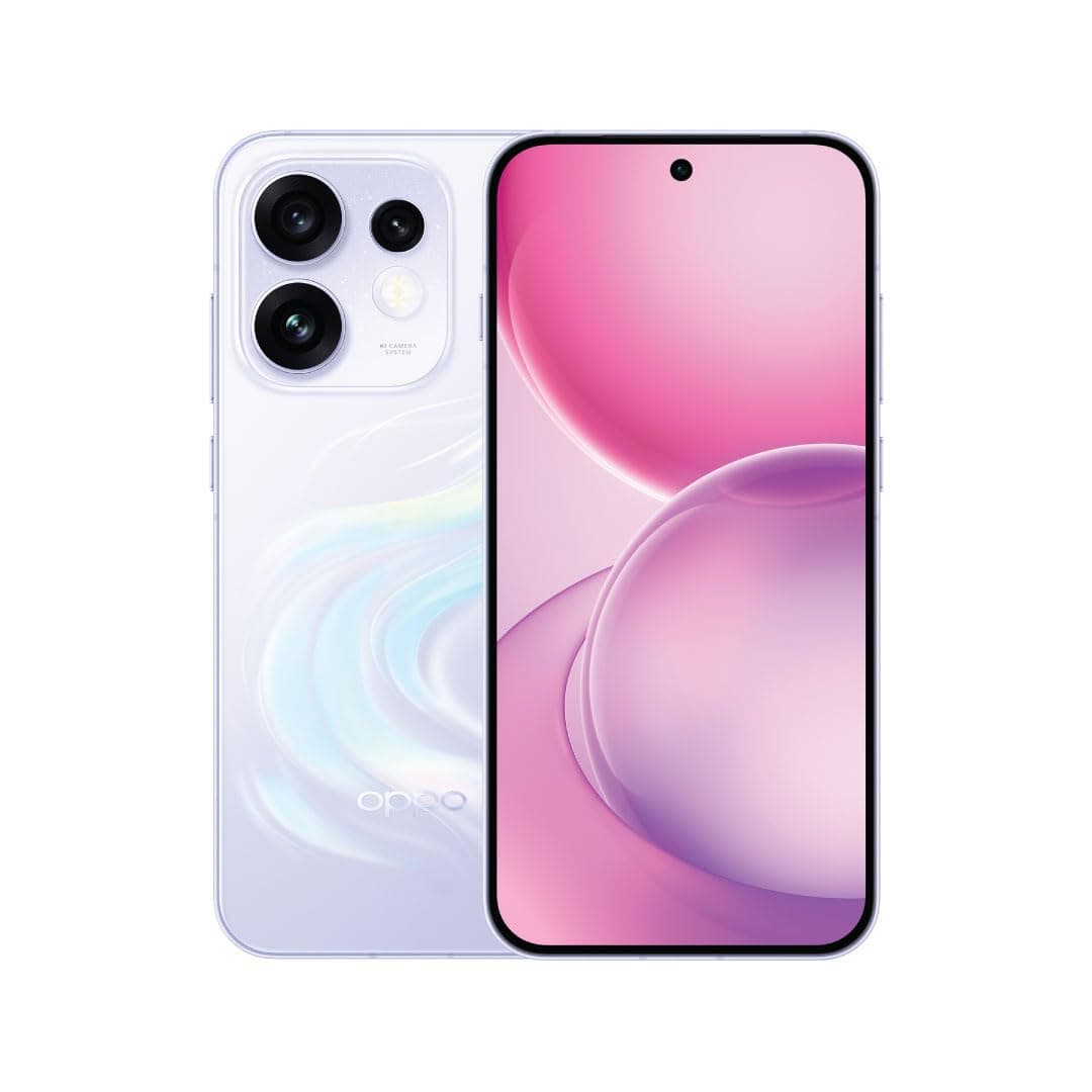 OPPO Reno16 5G AI Phone Dual SIM Dream Purple 12GB RAM 256GB with OPPO Enco Buds3 Pro - Middle East Version
