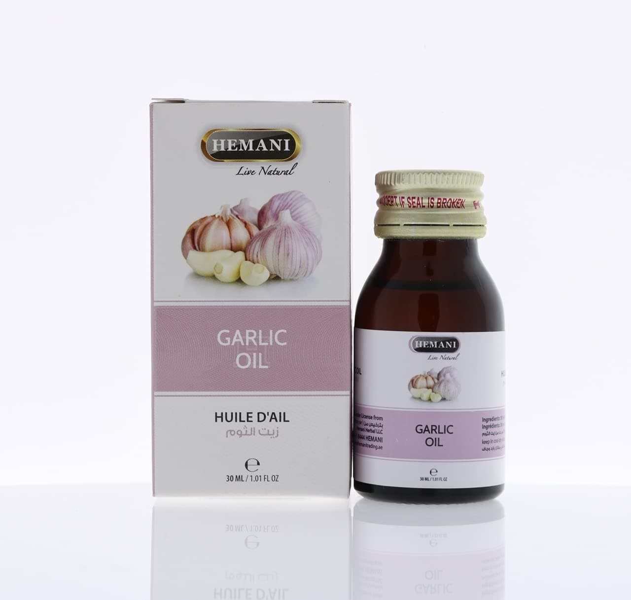 Garlic Oil - 100% Natural Herbal Cold Pressed Essential Oil