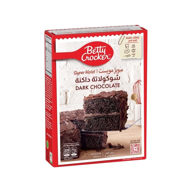 Betty Crocker Dark Chocolate Cake Mix 430G