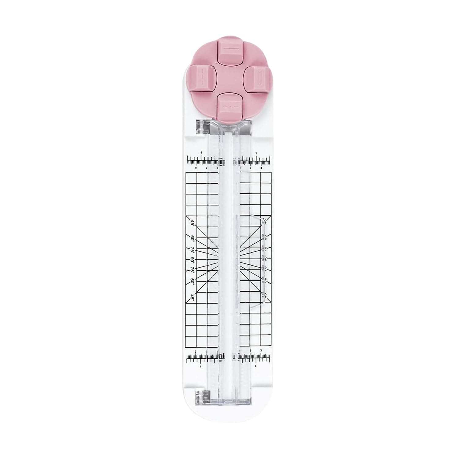 Paper Cutter Slider,Heavy-Duty Paper Trimmer for Crafting 4-in-1 - Cutting Tools with Anti-Slip Base Precision Portable for Craft Scrapbooking Business Office Fabric Sewing