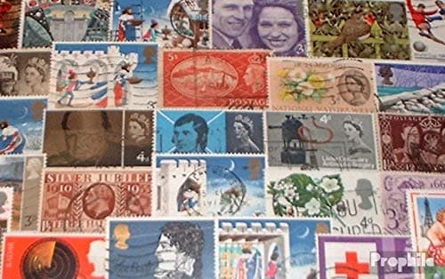 United Kingdom 300 Various Stamps (Stamps for Collectors)