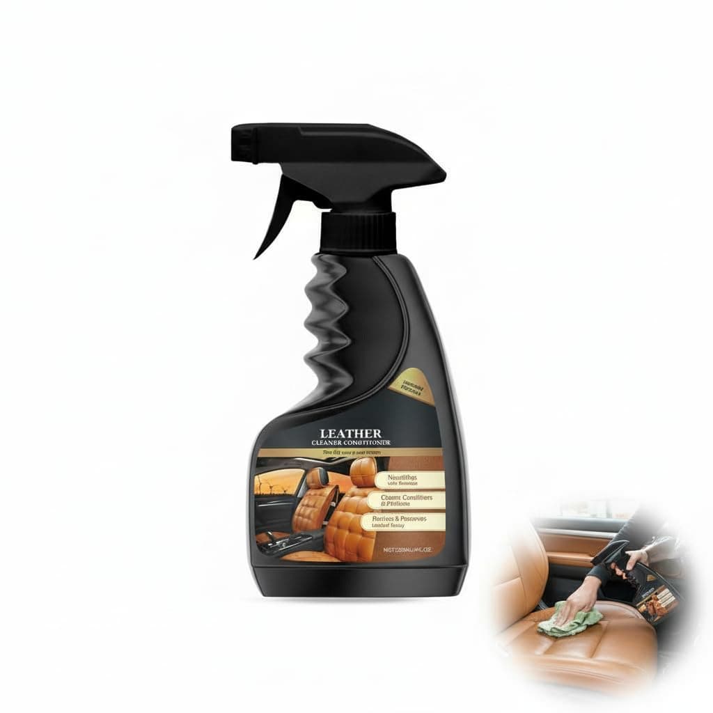 Leather Furniture Care and Cleaning, Leather Care, Leather Polish for Leather Furniture, Leather Sofas, and Couches, 120 ml