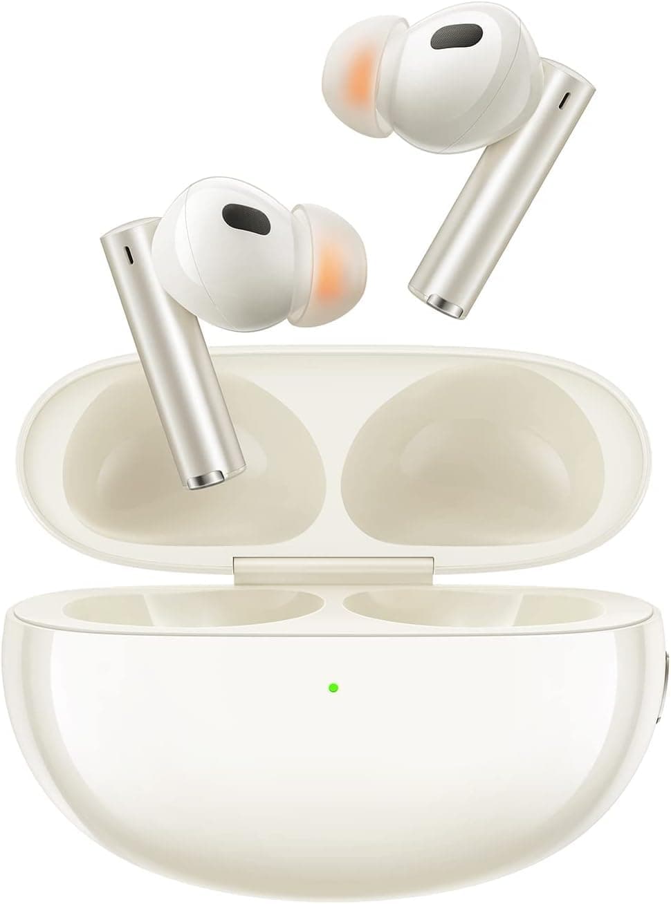 realme Buds Air 5 Pro Wireless Earbuds, Bluetooth 5.3 Active Noise Cancellation, 40H Playtime IPX5 Waterproof Bass Lock Earbuds, for Android iOS, White