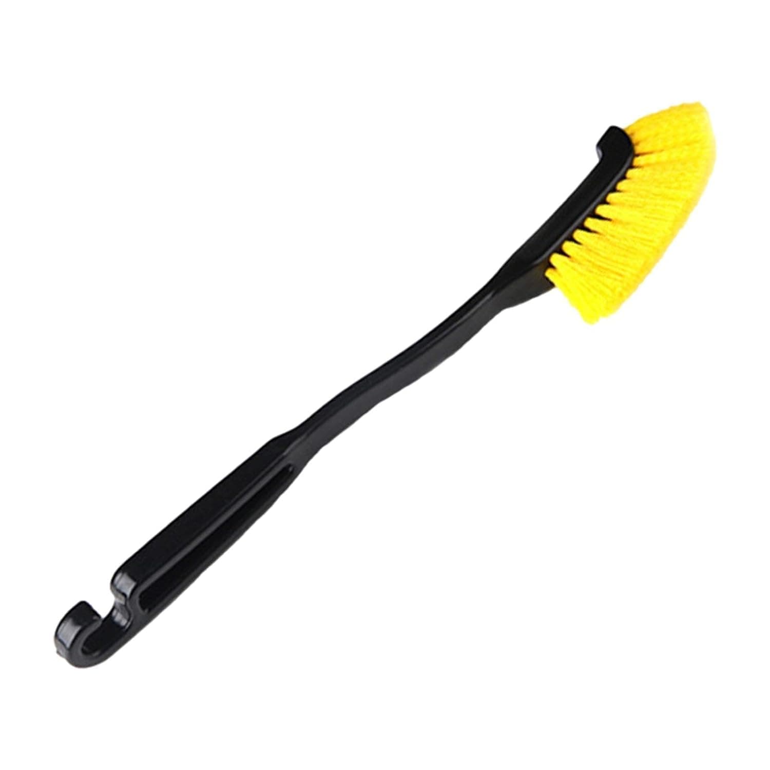 YelaJoy Car Wheel Rim Wash Brush,Durable Car Tire Brush,Long Handle Wheel Cleaner,for Thorough Interior Exterior Cleaning Portable and Lightweight with Soft Bristles for Tire Care