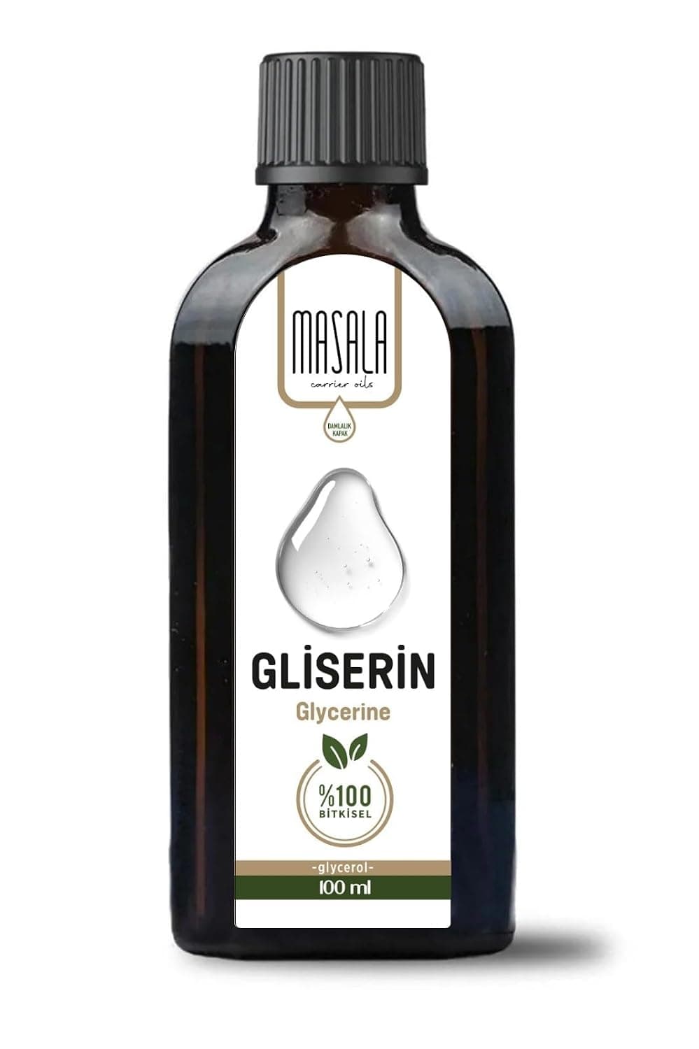 Vegetable Glycerine 100 ml – 100% Pure and Natural – Glycerol – Skin & Cosmetic Compatible